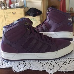 Adidas neo Raleigh Mid Burgendy